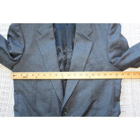 Yves Saint Laurent Men's sport Jacket & Vest Wool Size 38 Single Breast France - Picture 2 of 13